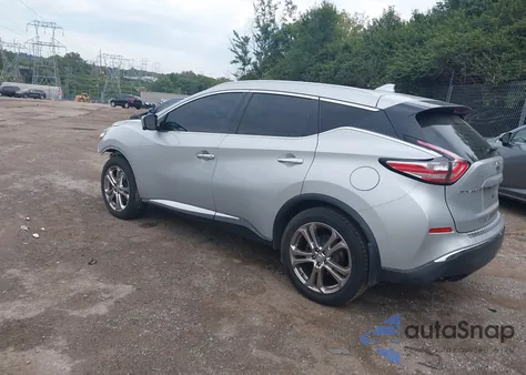 2018 Nissan Murano Platinum from USA, damaged, VIN 5N1AZ2MH4JN182002